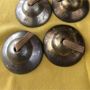 Bronze finger cymbals
